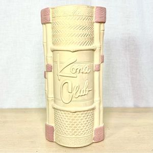 Crazy AL 2007 Design Kona Club Tiki Mug Rare Unglazed Exterior